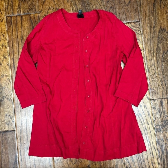 Eileen fisher round neck tunic - Picture 1 of 8